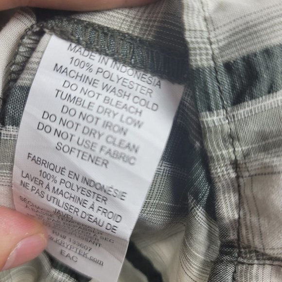 Kryptek Men Size Small Green Gray Short Sleeve Shirt - Picture 7 of 9